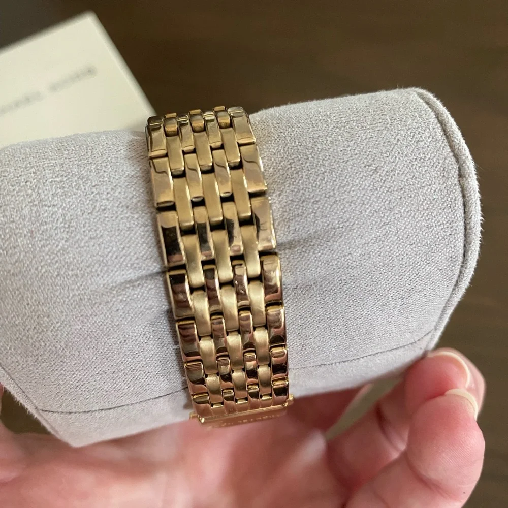 Michael Kors Gold Square Face Bracelet Watch - Picture 5 of 11